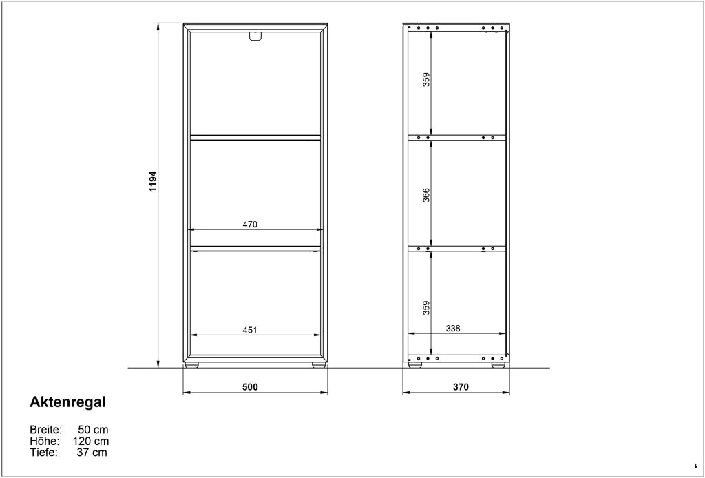 Regal 4203 Monteria von BME home - Produktbild 8 von 8