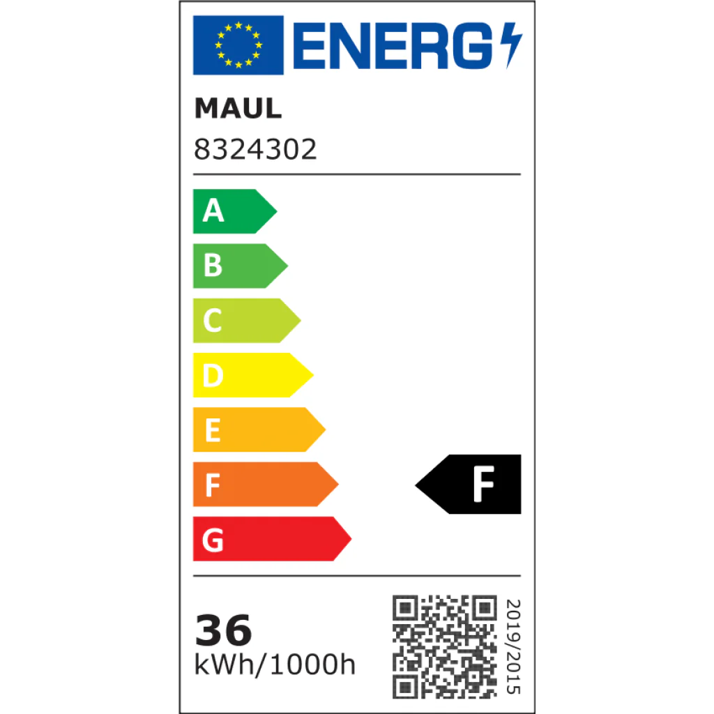 Deckenleuchte LED rise 62 cm 96 lm/W von Maul - Produktbild 2 von 5