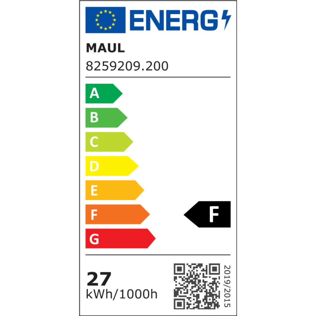Tischleuchte LED sirius colour vario sensor dimmbar von Maul - Produktbild 9 von 10