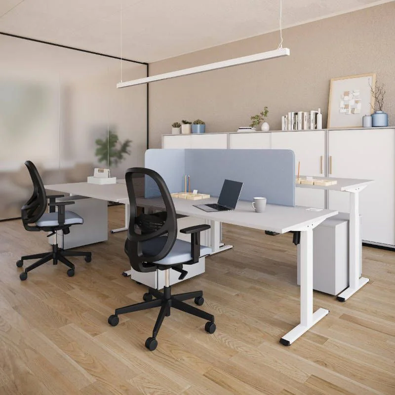 Höhenverstellbarer Schreibtisch eComo von Nowy Styl - Produktbild 3 von 10