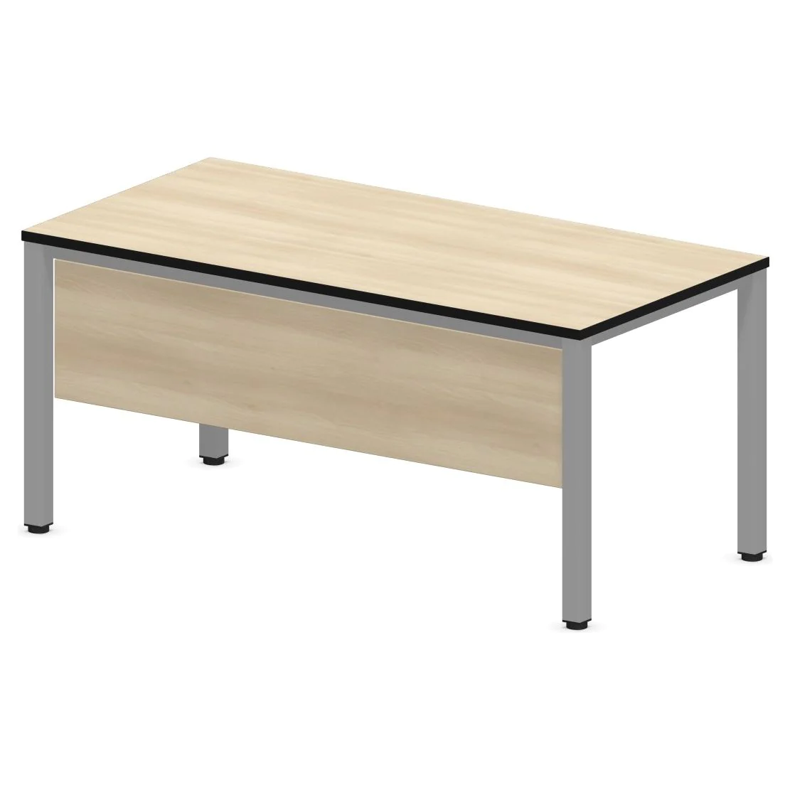 Schreibtisch E10 Quadratrohr 4-Fuß mit Beinraumblende von Nowy Styl - Produktbild 9 von 9