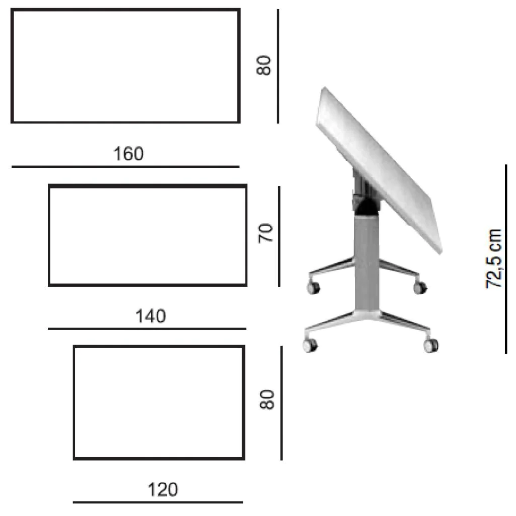 Klapptisch Multi 421 von RIM - Produktbild 2 von 2