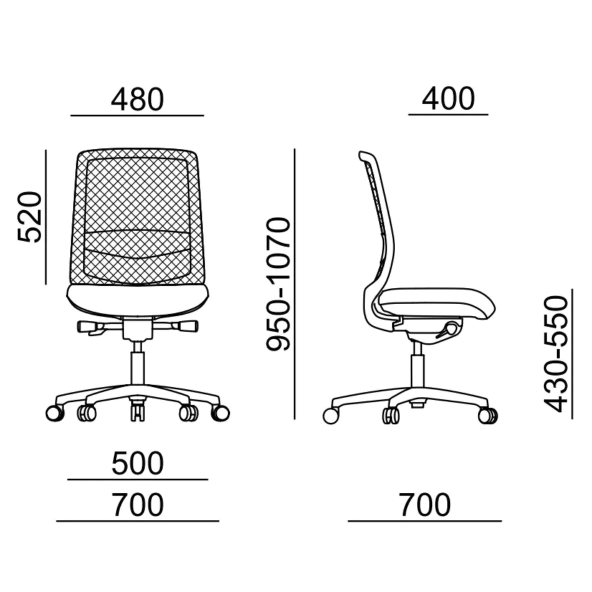 Bürostuhl Victory 1415 von RIM - Produktbild 4 von 4