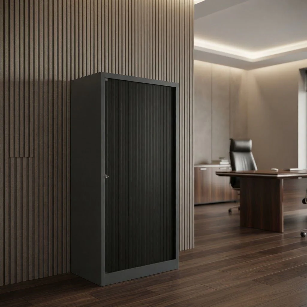 Rollladenschrank Essentials 80 cm breit von Bisley - Produktbild 3 von 4