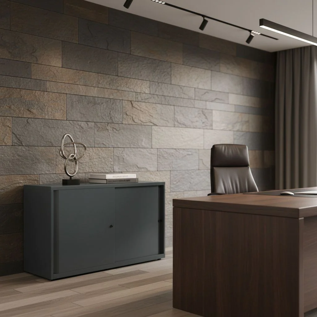 Schiebetürenschrank Glide 120 cm breit von Bisley - Produktbild 1 von 5
