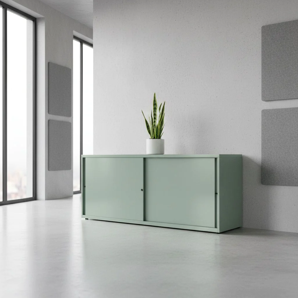 Schiebetürenschrank Glide 200 cm breit von Bisley - Produktbild 3 von 5