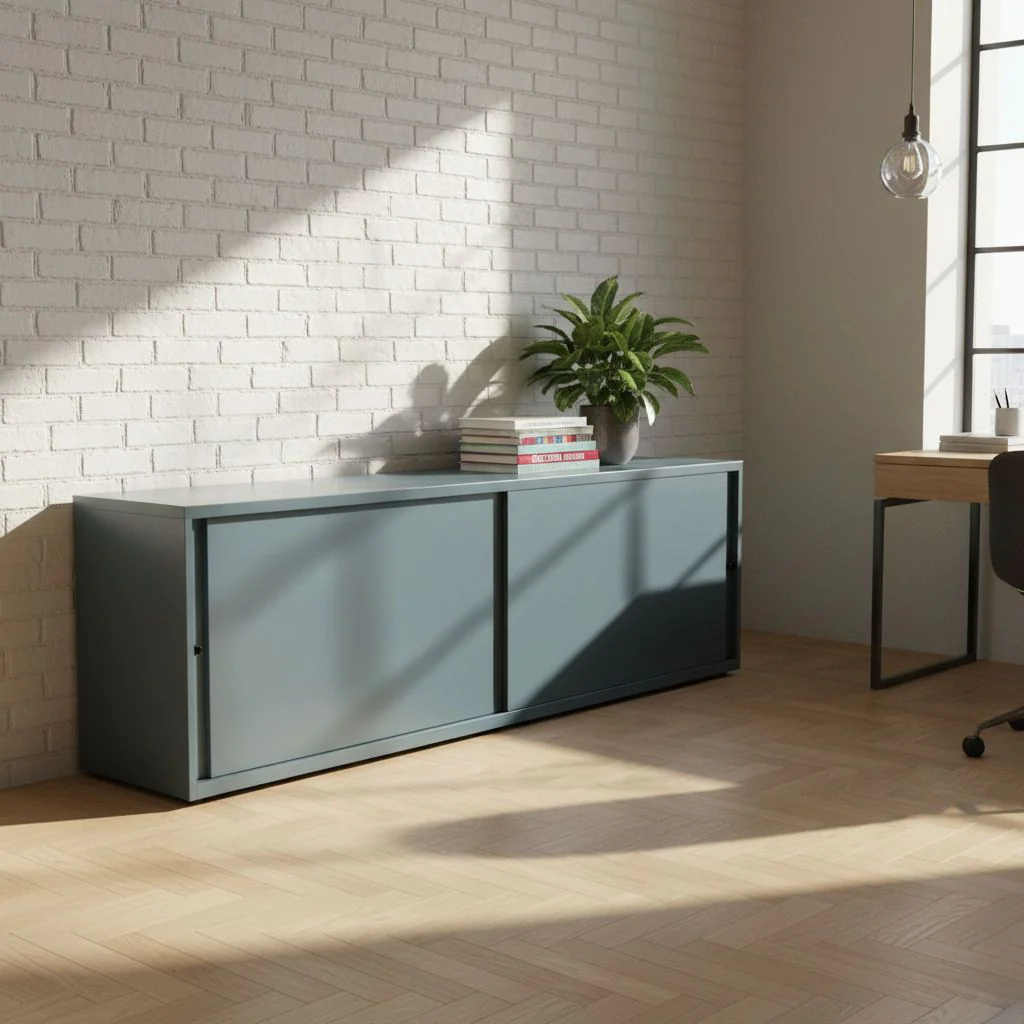 Schiebetürenschrank Glide 240 cm breit von Bisley - Produktbild 1 von 4