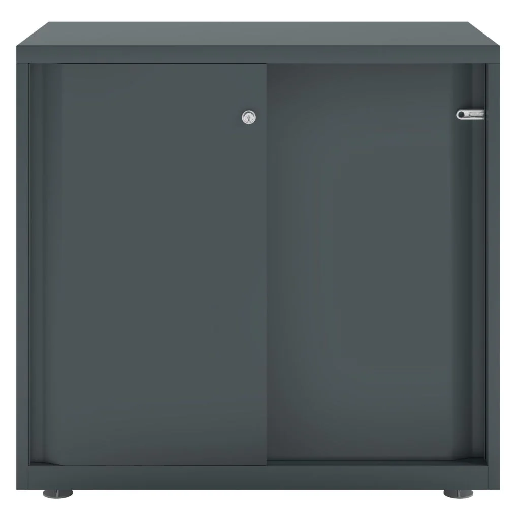 Schiebetürenschrank Glide 80 cm breit von Bisley - Produktbild 2 von 5