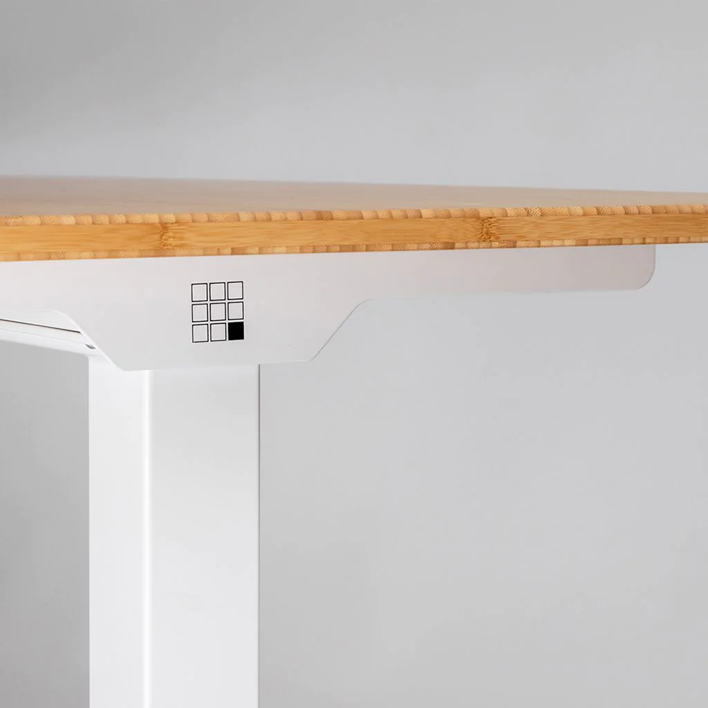 Stayble Bambus Schreibtisch, 140-180 cm, elektrisch höhenverstellbar, 2 Motoren von Deskonia - Produktbild 7 von 17