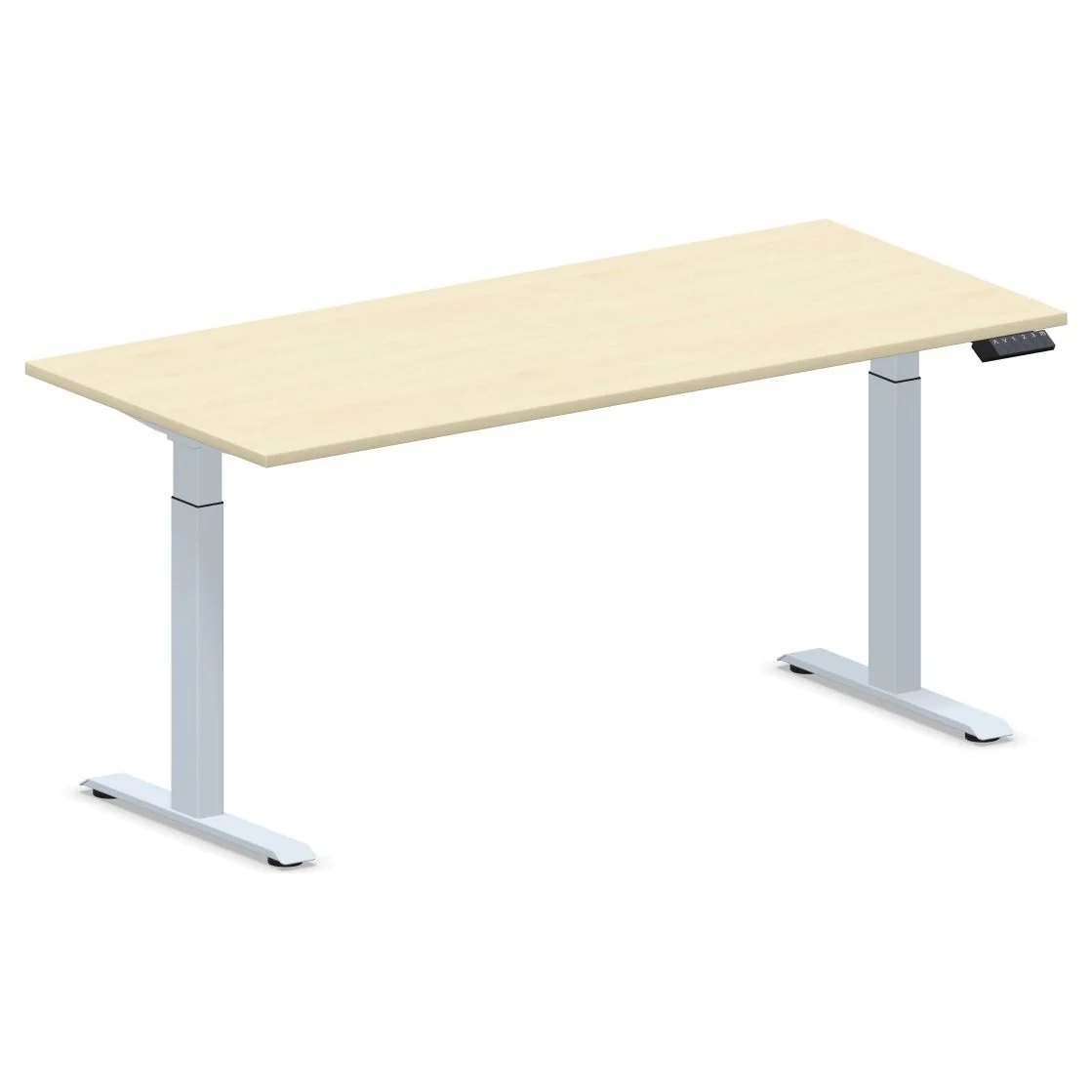 Höhenverstellbarer Schreibtisch Elevate Basic Rechteckform von Geramöbel - Produktbild 4 von 5