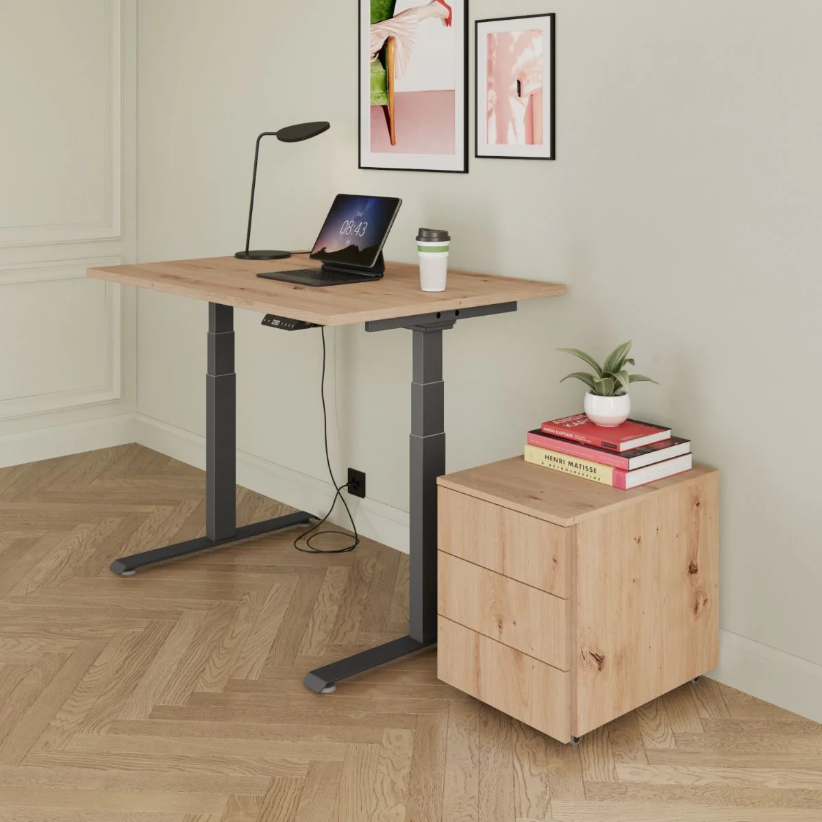 Höhenverstellbarer Schreibtisch LXK - HBA-LXK651X