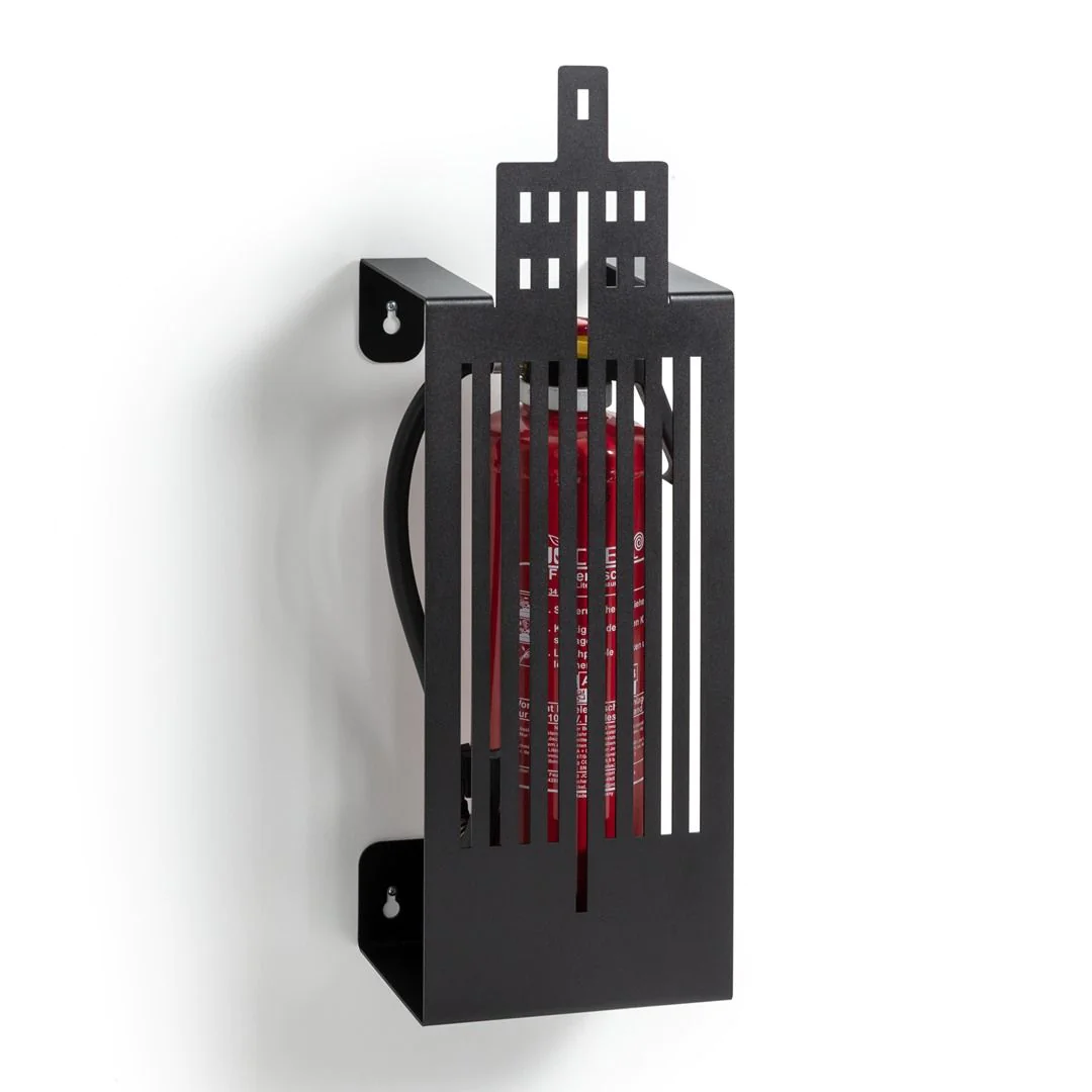 Halter für Feuerlöscher "Haus" von ith möbel - Produktbild 2 von 3