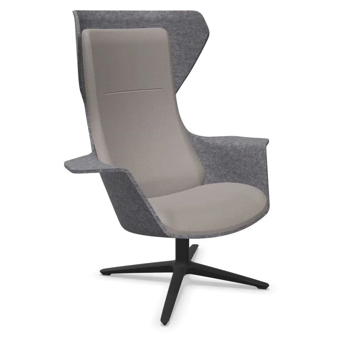 WOOOM Lounge Sessel mit Kopfteil von Klöber - Produktbild 2 von 2