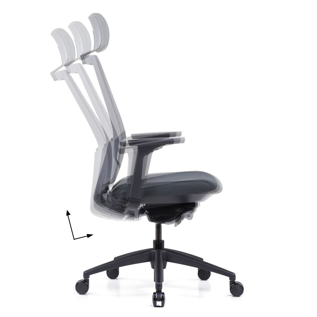 Ein ergonomischer Bürostuhl